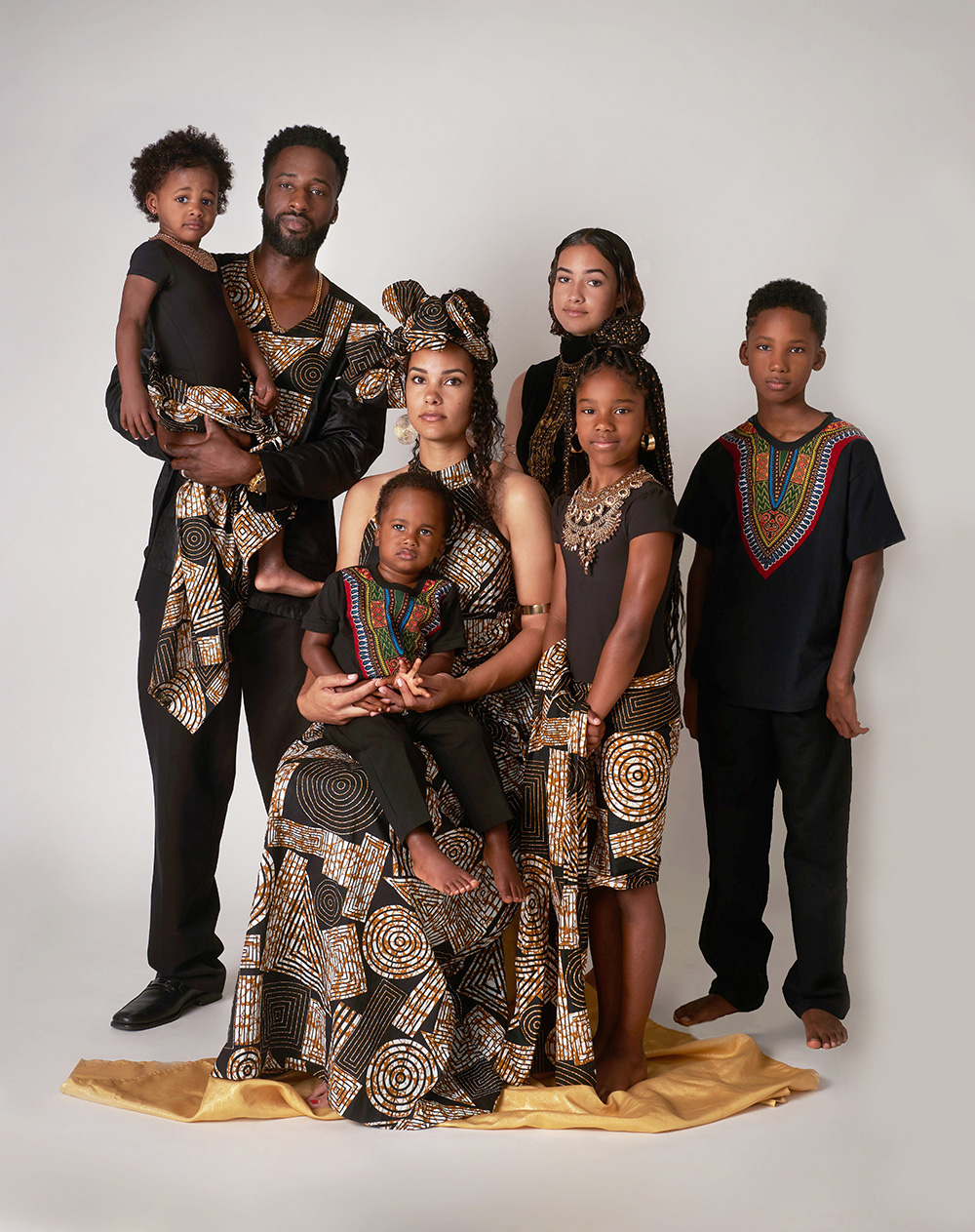 Beautiful Black Family